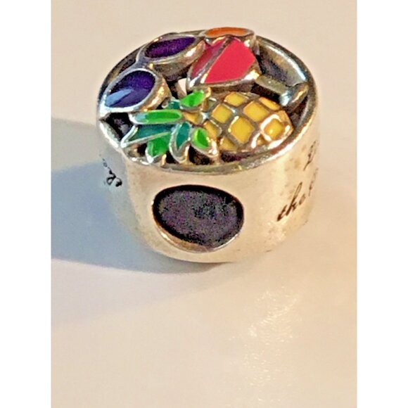 Pandora Rare! Summer Live in the Sunshine Enamel  $ silver - Picture 3 of 6